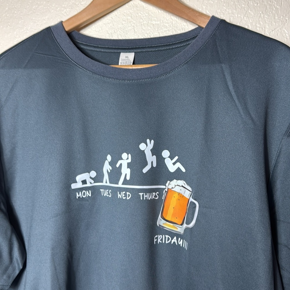 Men's grey Graphic T-Shirt